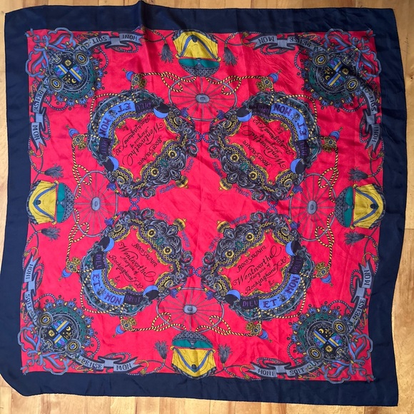 Silk twill scarf - Picture 2 of 11